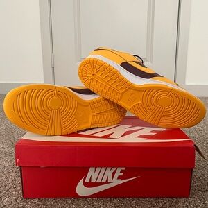 Nike Dunk Low ‘Arizona State’ 2022 Gold & Maroon Brand New